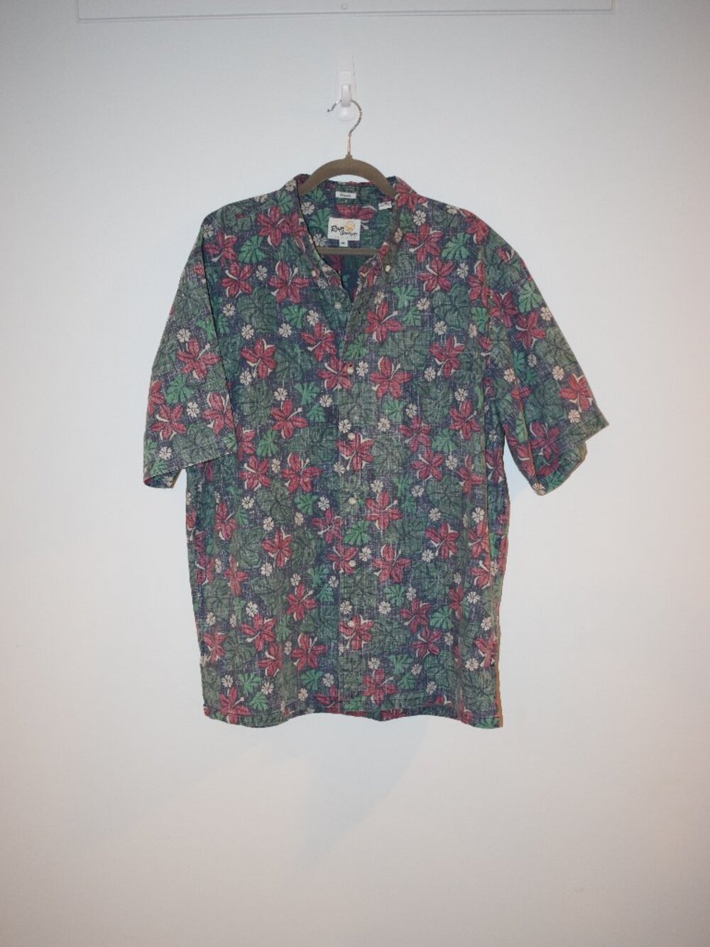 Reyn Spooner Classic Hawaiin Pahala Button down short sleeve shirt 2XL